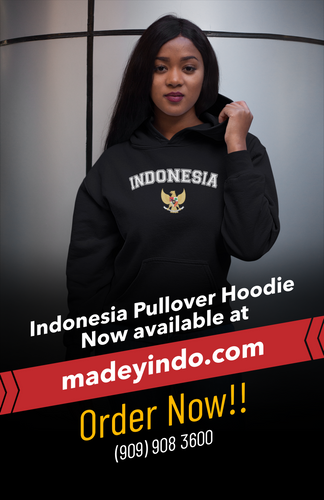 Indonesia Pullover Hoodie