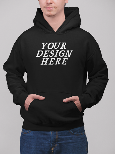 Full Color Custom Hoodie (Black)